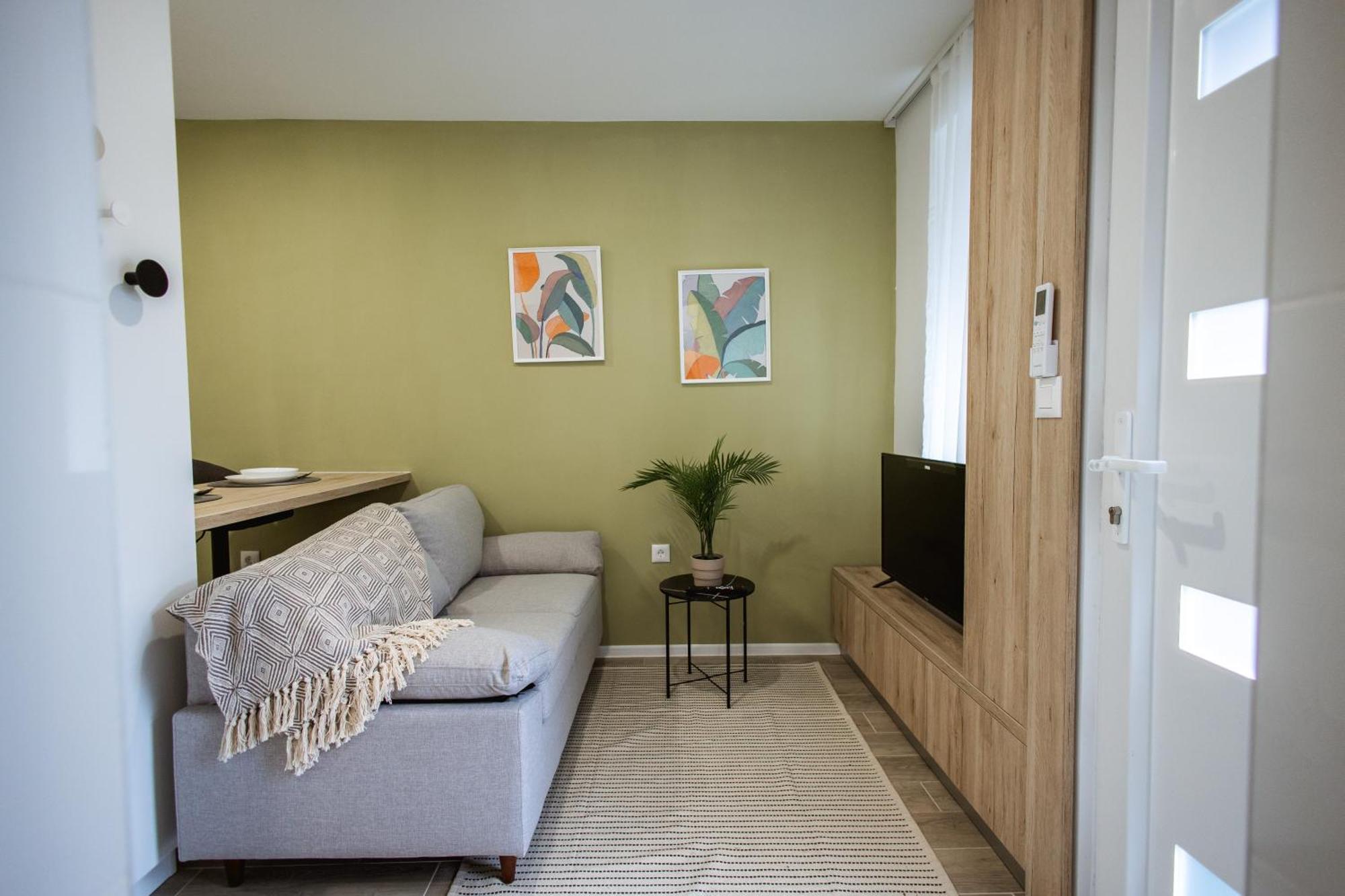 Cozy Studio Apartment In Osijek - Self Check In Kültér fotó